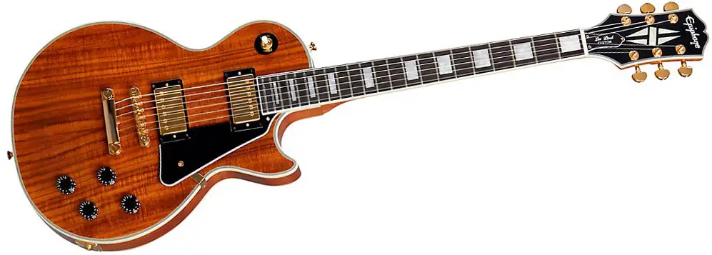 Epiphone Les Paul Custom Koa Electric Guitar