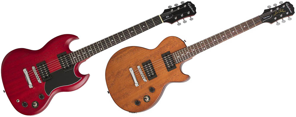 Epiphone SG Special & Les Paul Special Electric Guitars