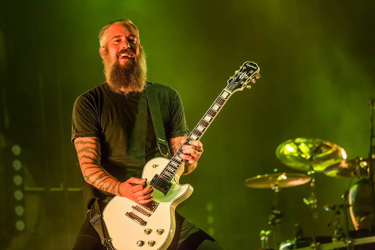 Björn Gelotte from In Flames at the Nova Rock 2017