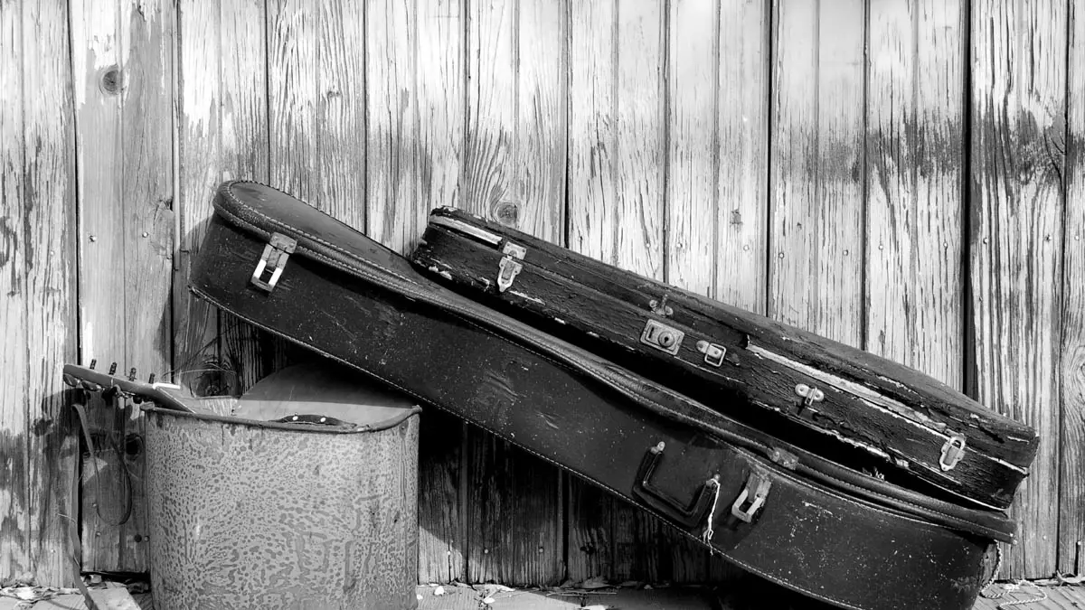 Old Guitar Cases