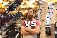 Epiphone vs Fender electric guitars