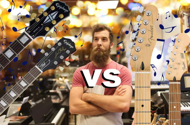 Epiphone vs Fender electric guitars