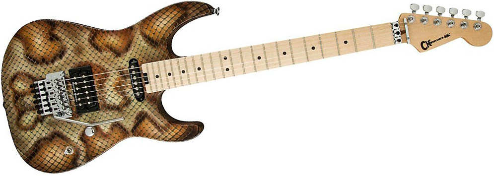 Charvel Warren Demartini Signature Snake Pro Mod Electric Guitar