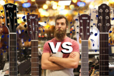 Cort vs Yamaha acoustic guitars