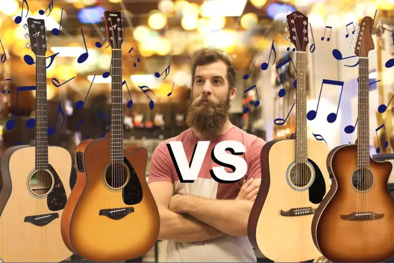 Yamaha vs Fender acoustic guitars