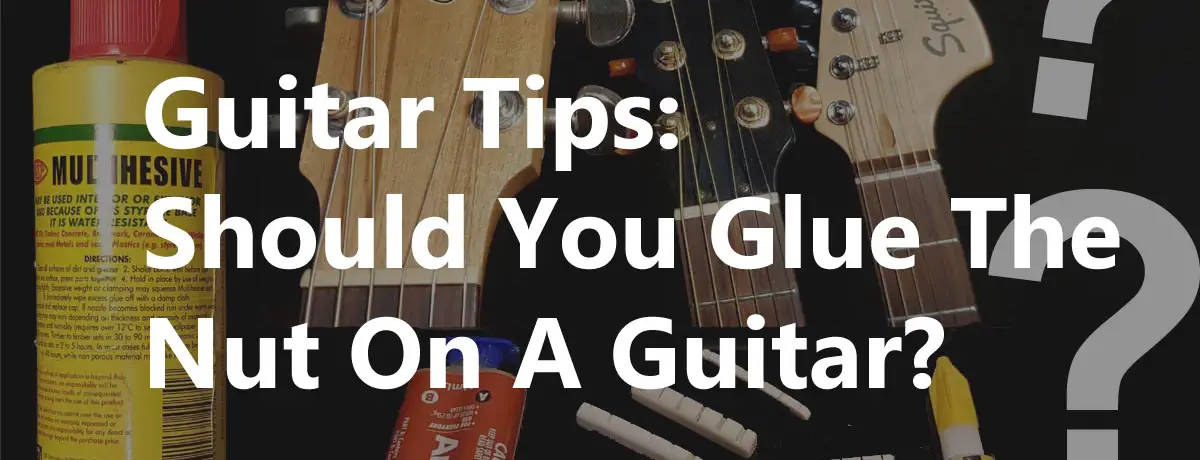 glue and guitar necks
