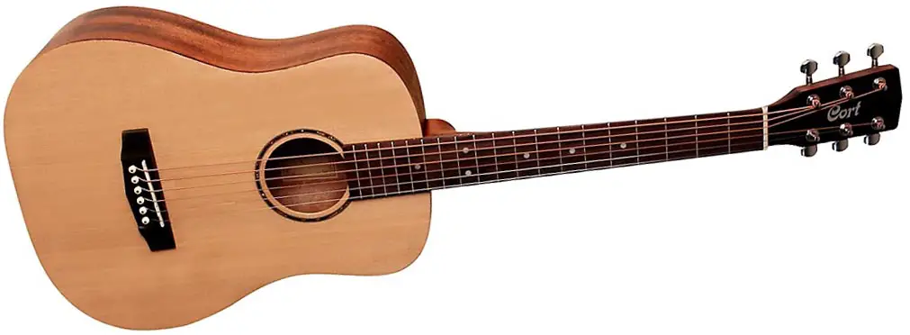 Cort Ad Mini Op Standard 3-4 Size Dreadnought Acoustic Guitar