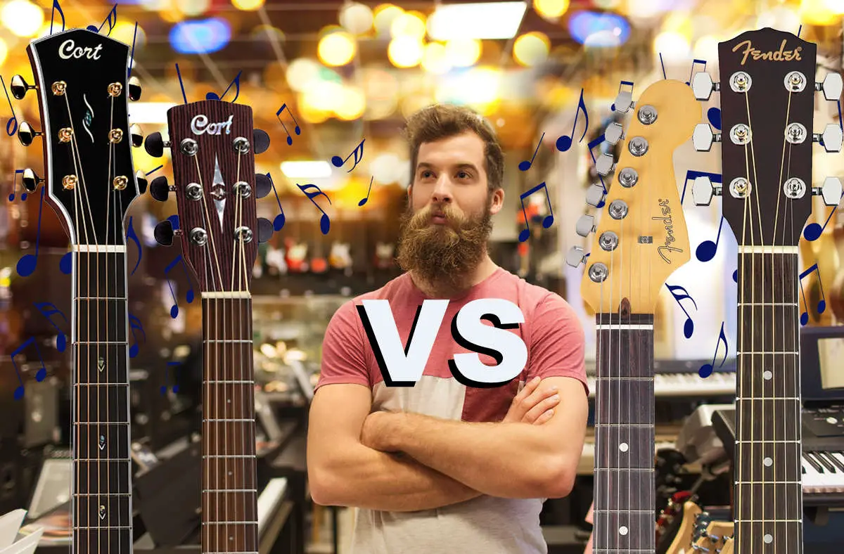 Fender vs Cort guitars