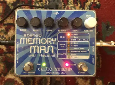 Electro Harmonix Memory Man with Hazari