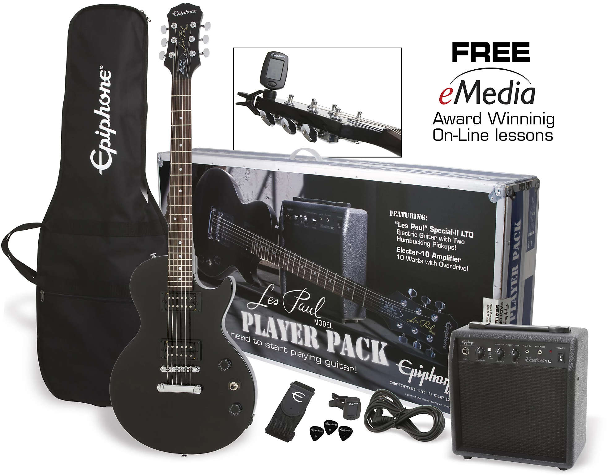 Epiphone Les Paul Player Pack