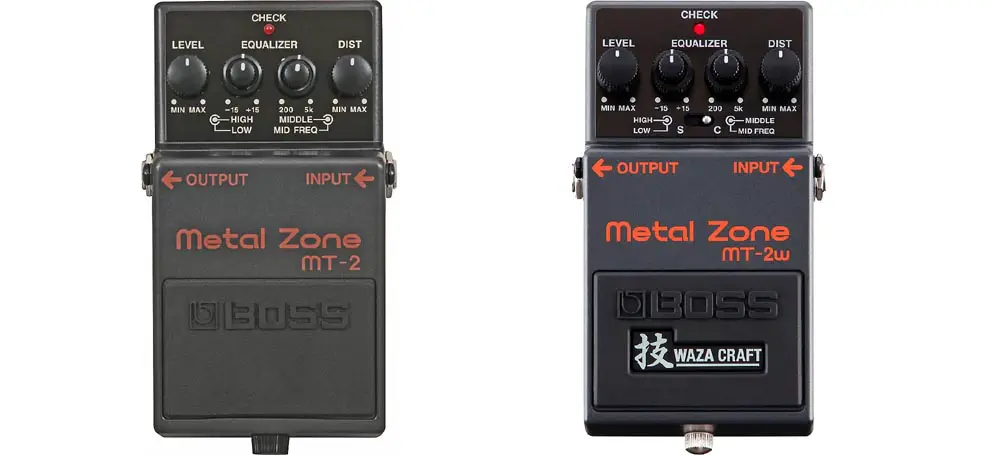 BOSS Metal Zone Distortion Pedals