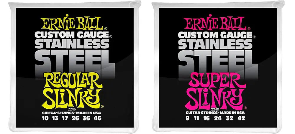 Ernie Ball Slinky Stainless Steel Electric Guitar Strings