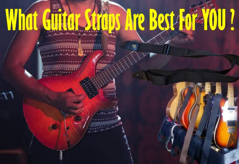 What Types Of Guitar Straps Are Best For YOU?