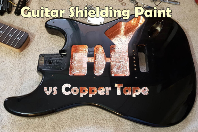 Guitar Shielding Paint Vs Copper Tape (Which is Best?)