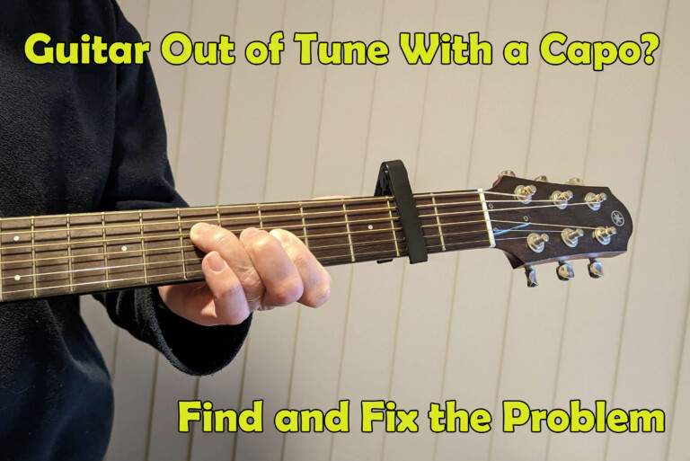 Guitar Out of Tune With Capo? (Why It Happens & How to Fix)