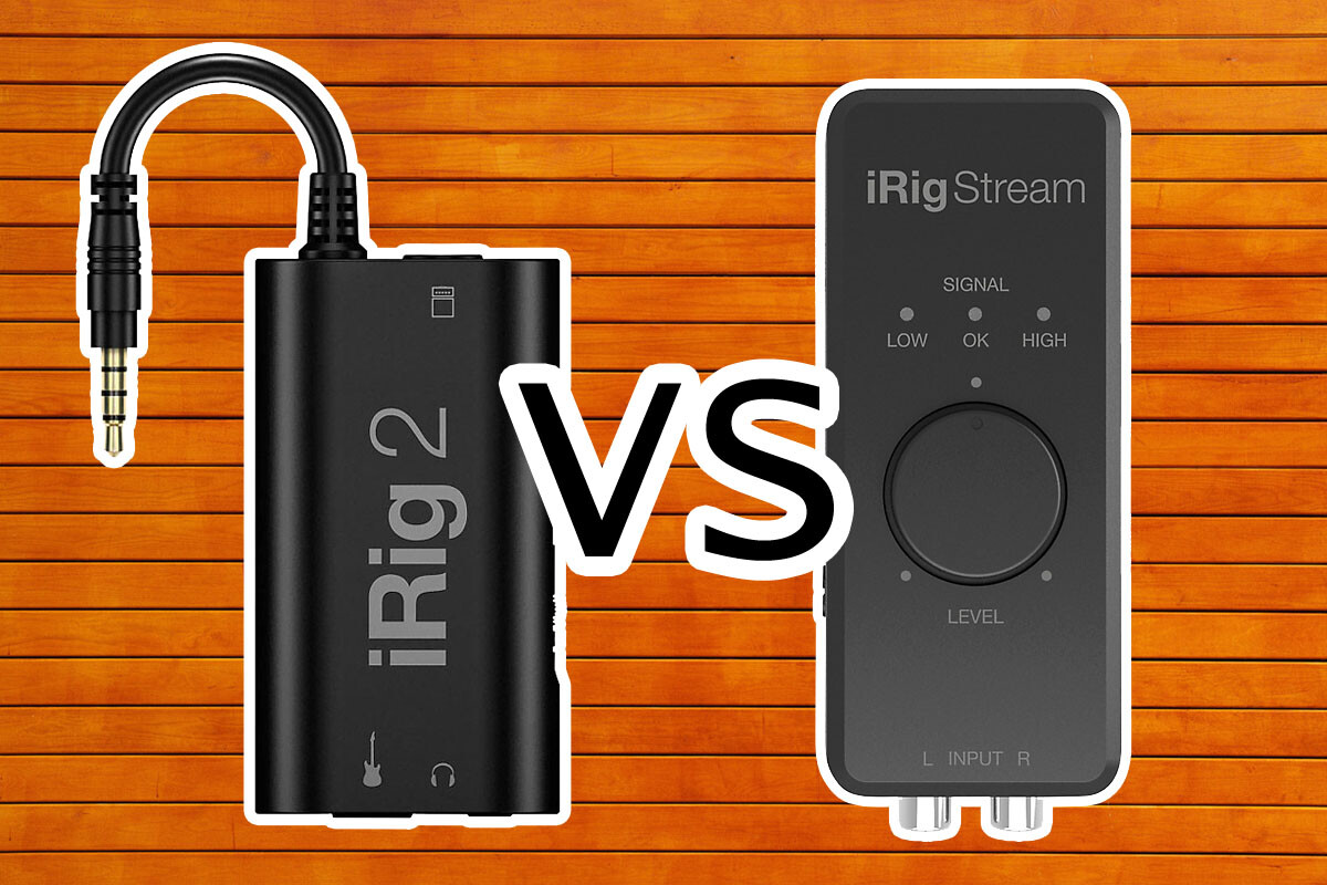 iRig 2 vs iRig Stream
