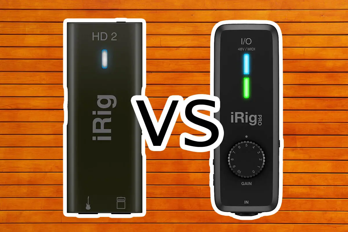 iRig HD2 vs iRig Pro IO