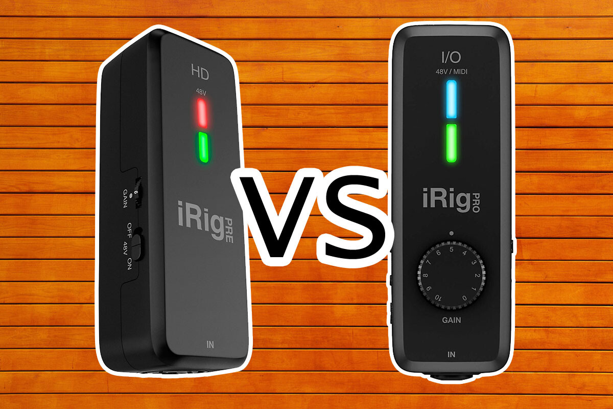 iRig PRE HD vs iRig Pro IO
