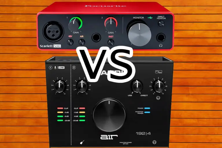Focusrite Scarlett Solo 3rd Gen vs M-Audio Air: How To Choose
