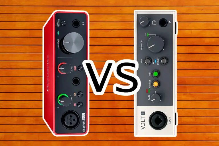 Focusrite Scarlett Solo 3rd Gen vs Universal Audio Volt 1: Which One Should You Choose?