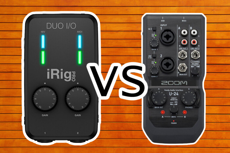 iRig Pro Duo I/O vs Zoom U-24: Which One is Best?