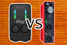 iRig Pro Duo IO vs Focusrite Scarlett 2i2