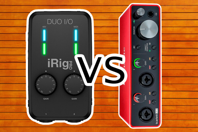 iRig Pro Duo I/O vs Focusrite Scarlett 2i2: Which One is Best?